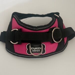 Joyride Pink and Black Dog Harness